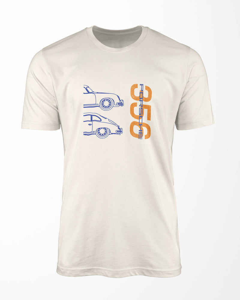 Camiseta Porsche 356 - Off White