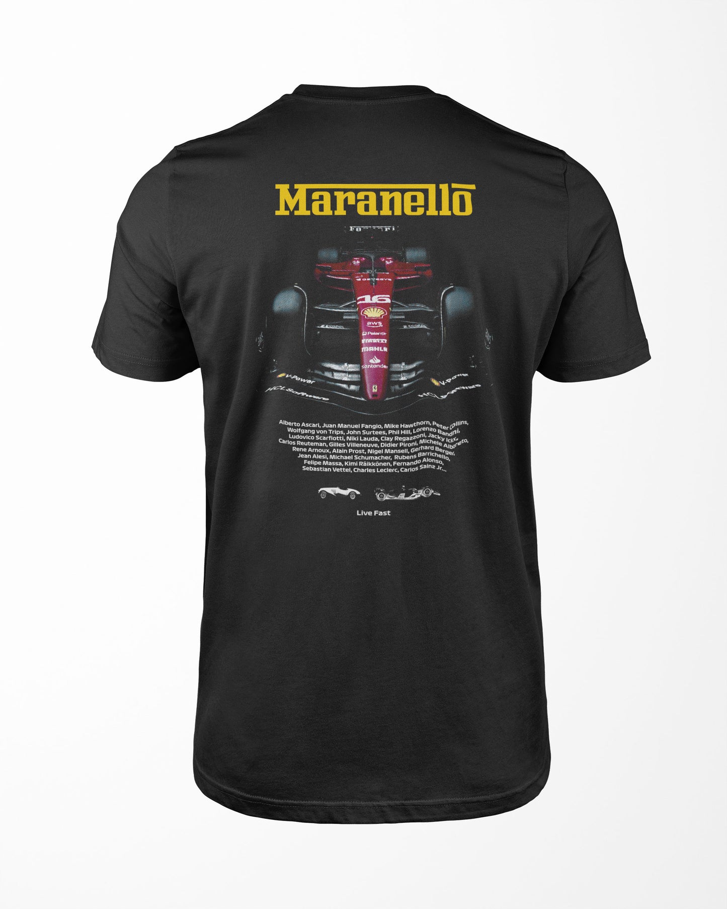 Camiseta Maranello Legends - Live Fast