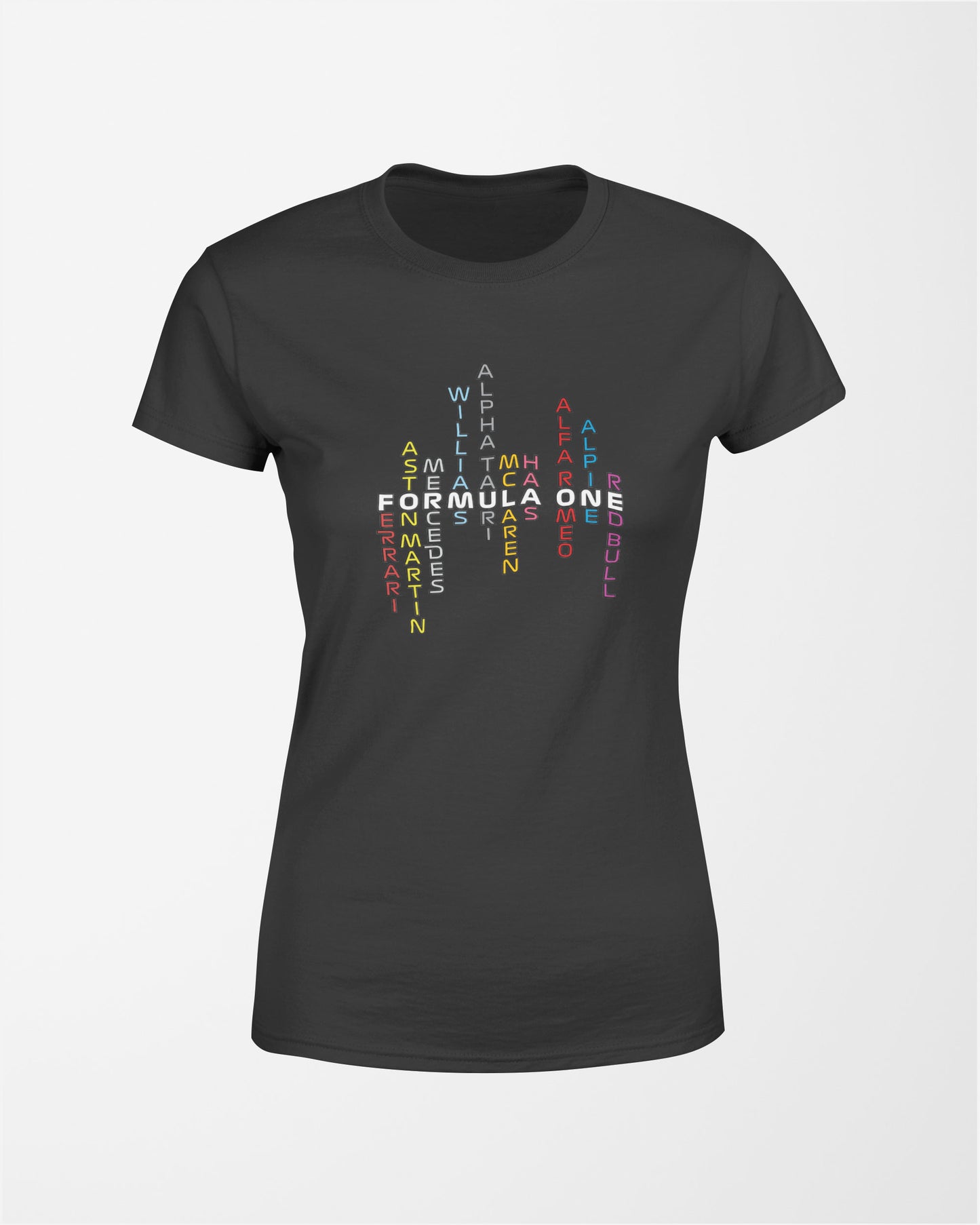 Camiseta Feminina F1 Teams