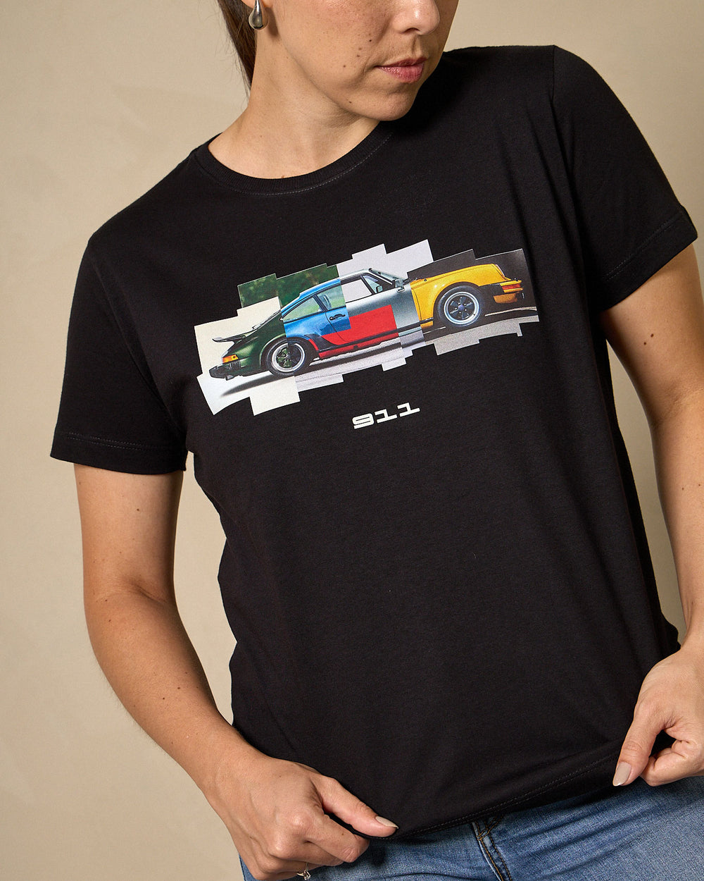 Camiseta Feminina 911 Graphic Color | Preta