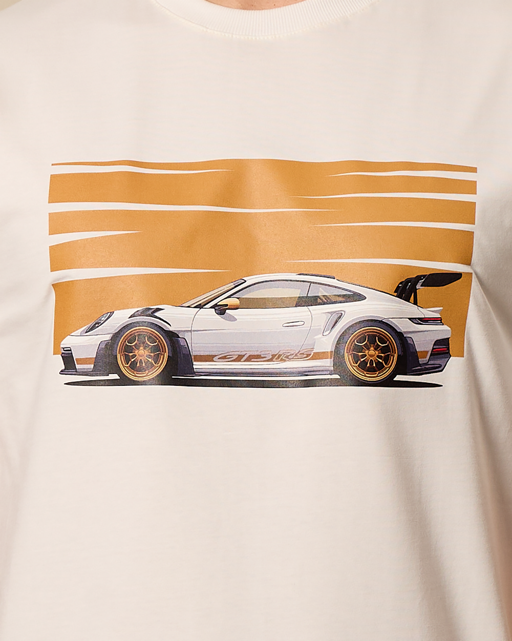 Camiseta Porsche 911 GT3 RS | Off-white