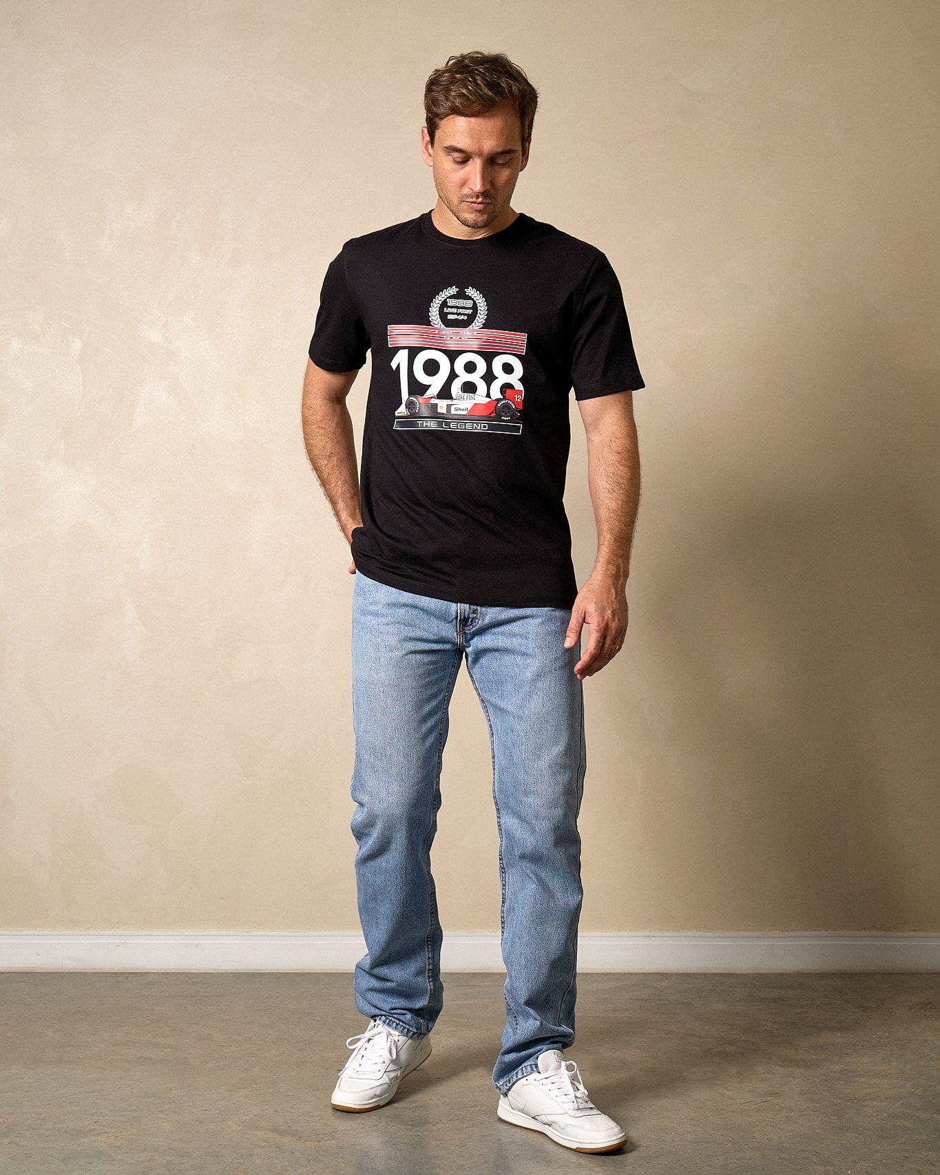 Camiseta MP4/4 1988 - Preta