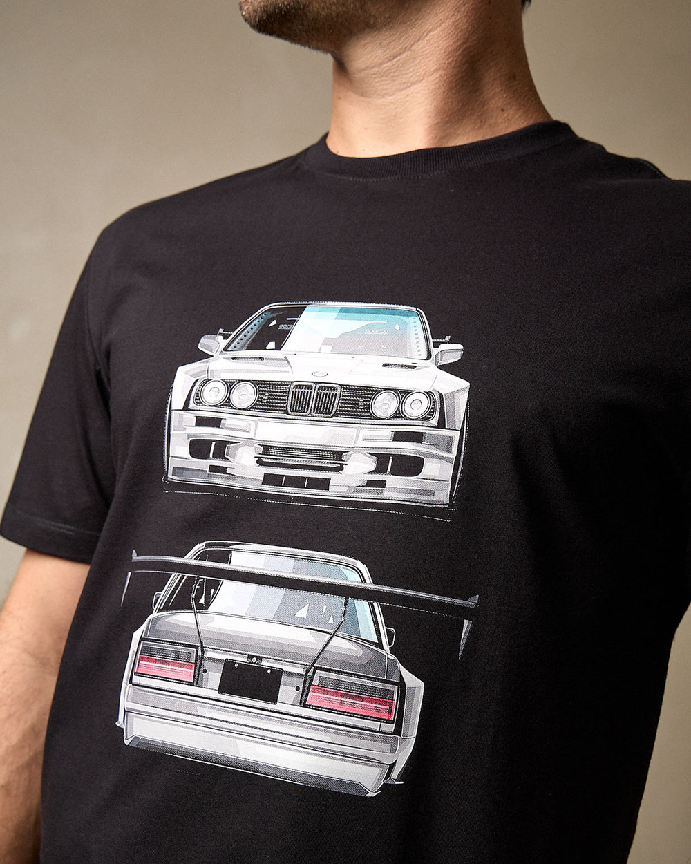 Camiseta E30 M3 DTM Legends | Preta