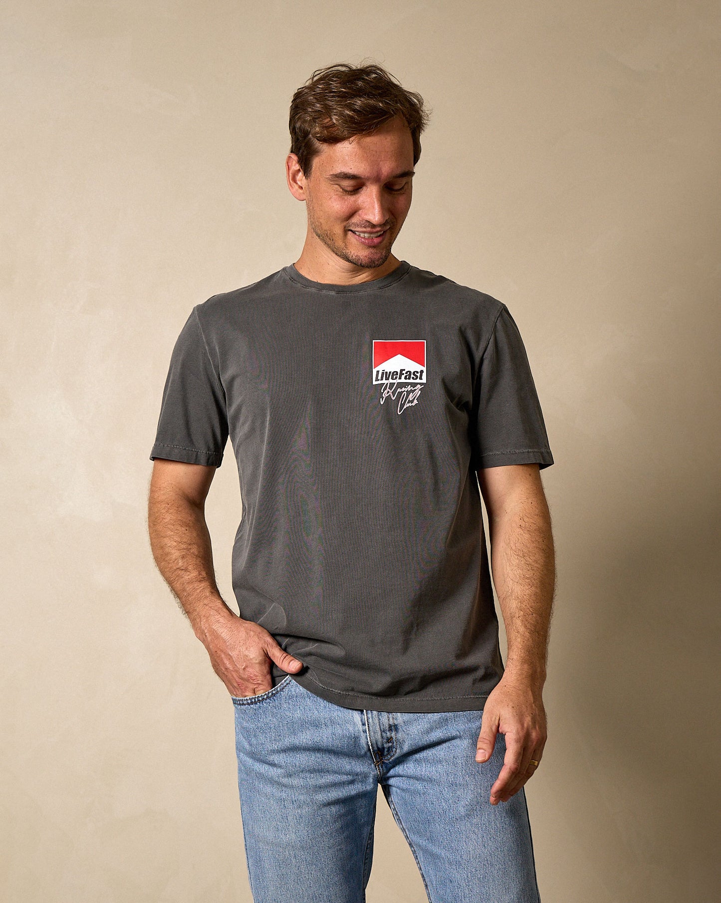 Camiseta The Legend MP4/4 - 1988 - Cinza Stoned