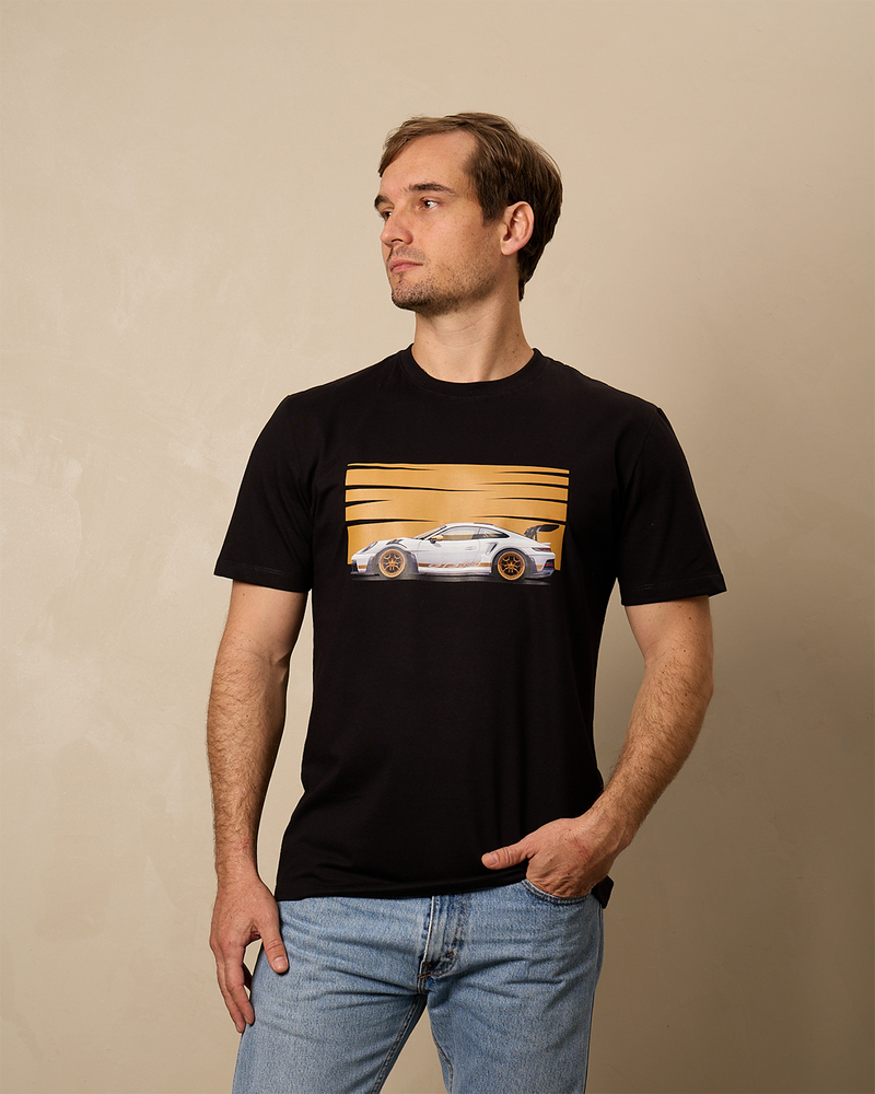 Camiseta Porsche 911 GT3 RS | Preta
