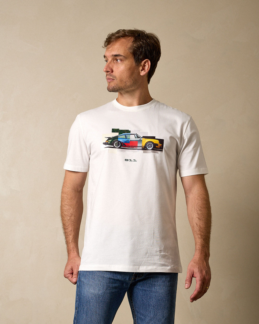 Camiseta 911 Graphic Color | Off White