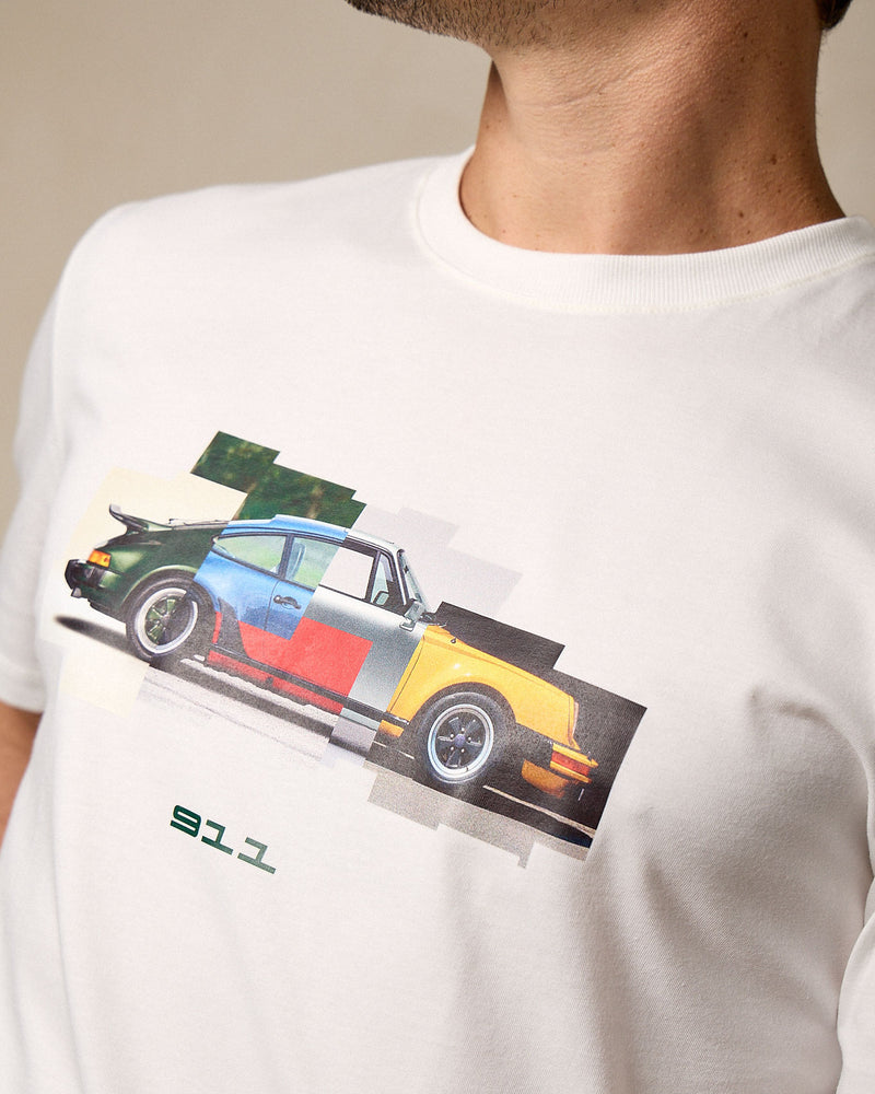 Camiseta 911 Graphic Color | Off White