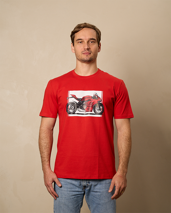 Camiseta Panigale V4 - Vermelha