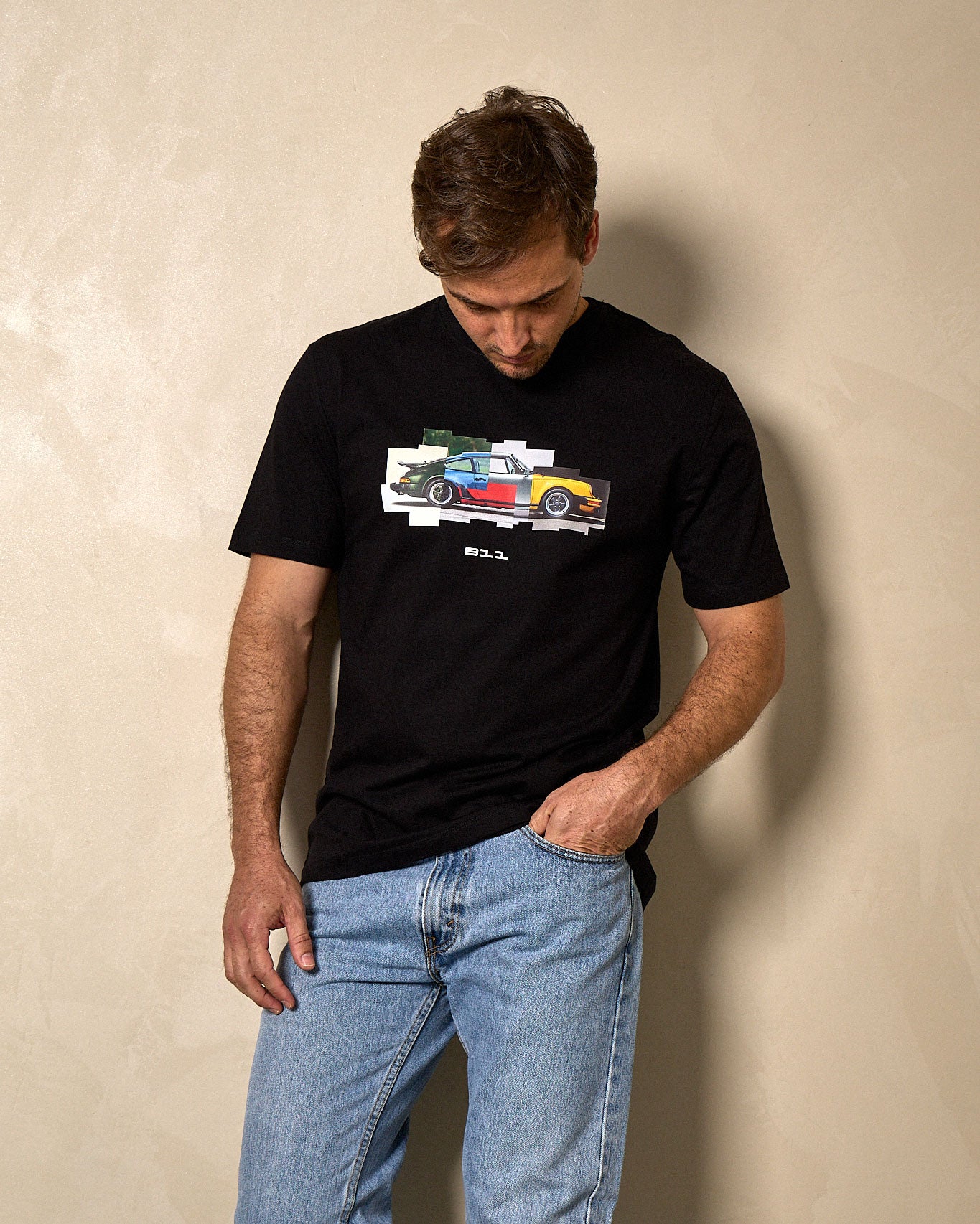 Camiseta 911 Graphic Color | Preta