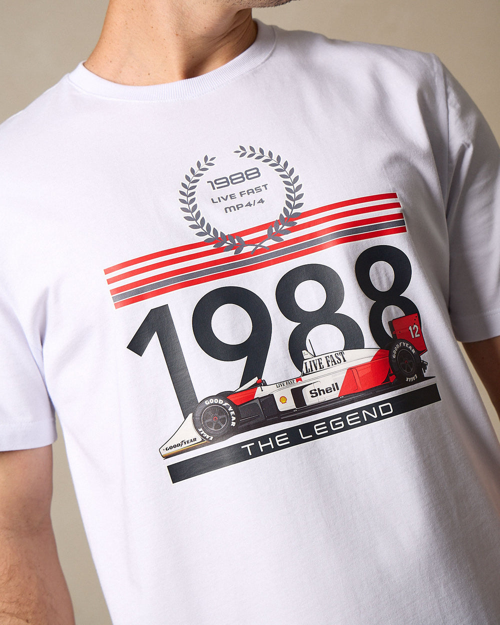 Camiseta Mclaren MP4/4 1988