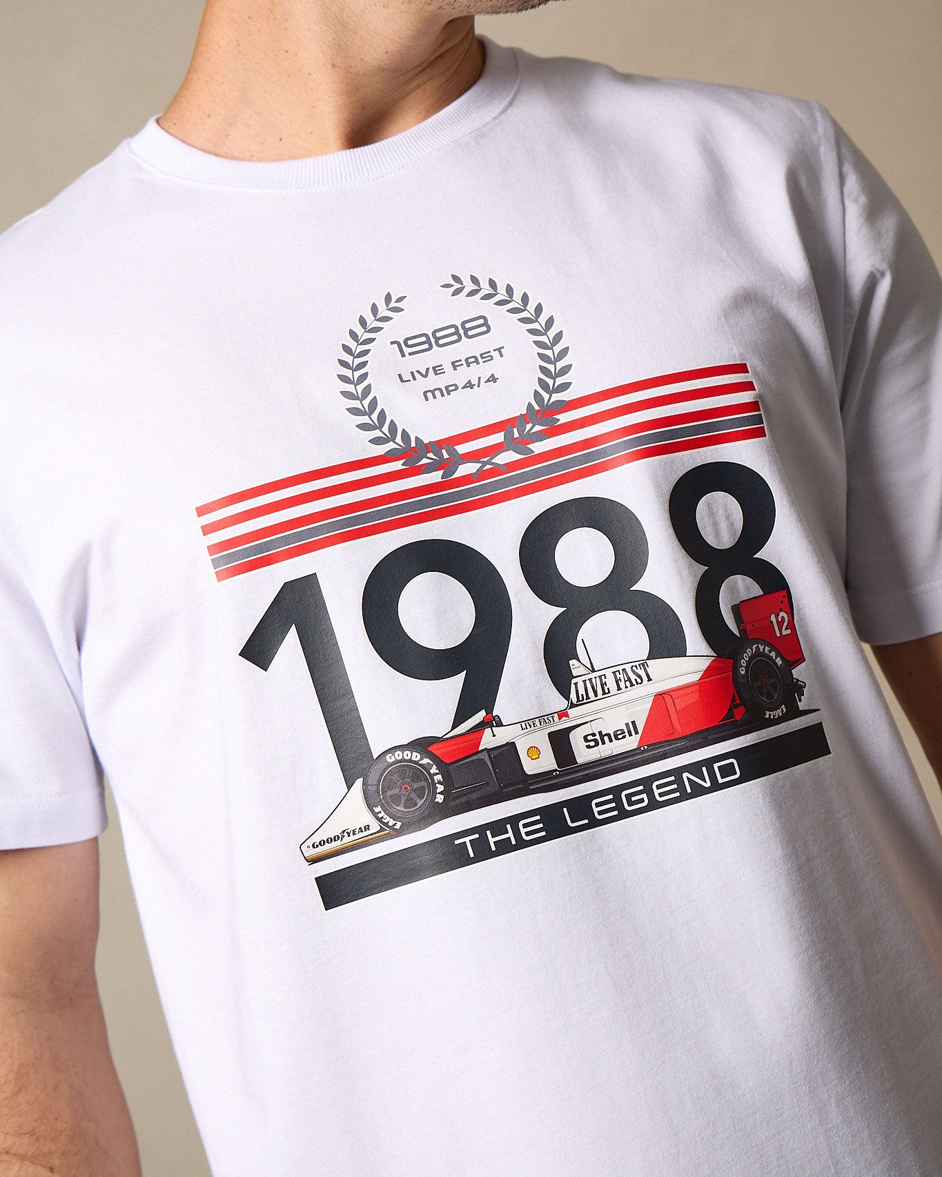 Camiseta Mclaren MP4/4 1988