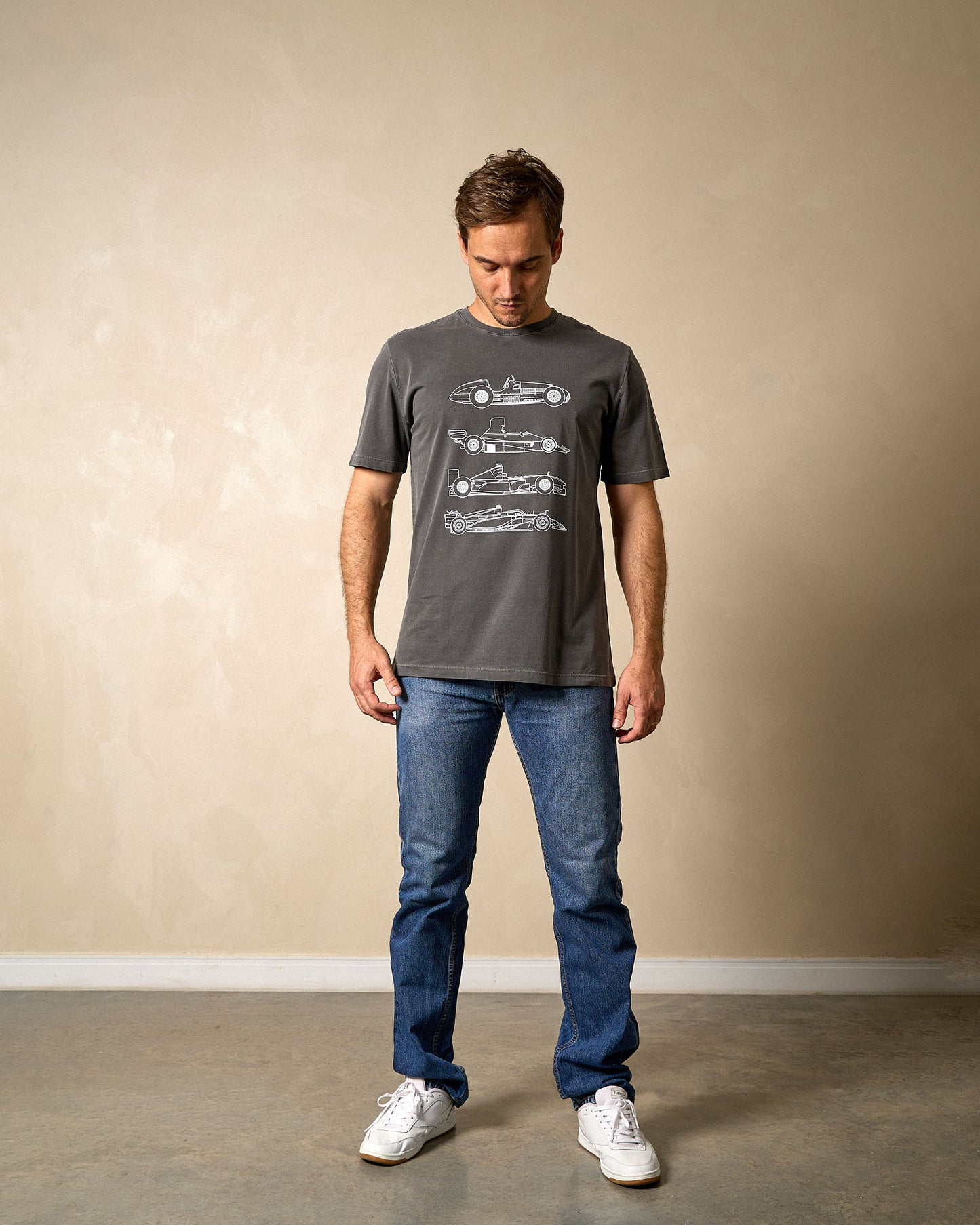 Camiseta F1 Evolution | Cinza Stoned