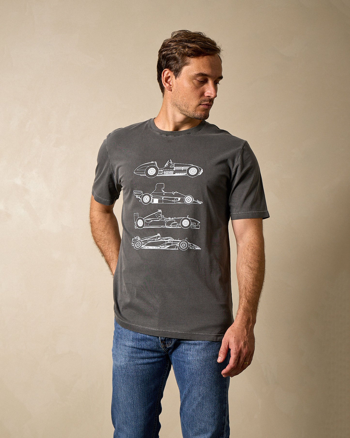 Camiseta F1 Evolution | Cinza Stoned