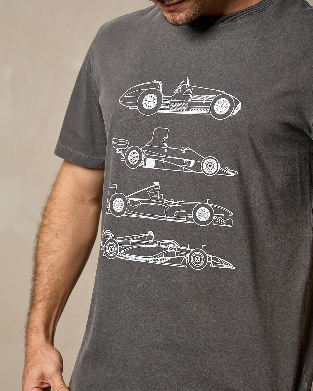 Camiseta F1 Evolution | Cinza Stoned