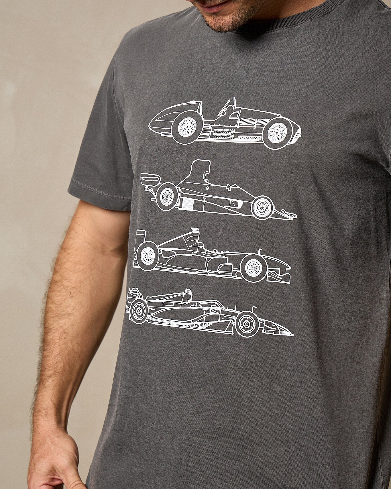 Camiseta F1 Evolution | Cinza Stoned