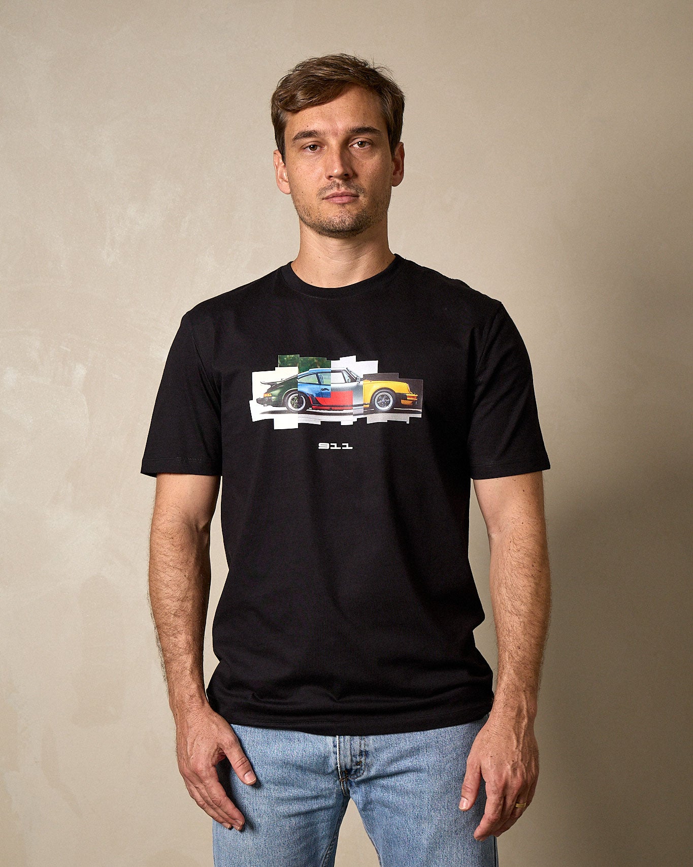 Camiseta 911 Graphic Color | Preta