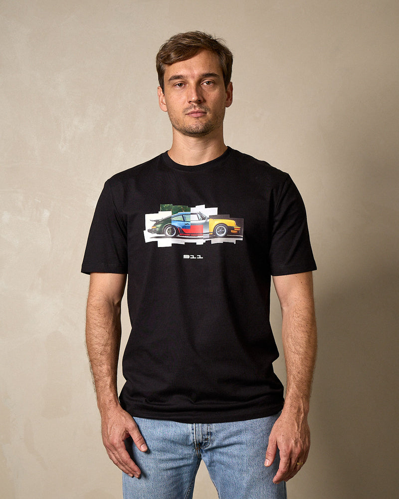 Camiseta 911 Graphic Color | Preta