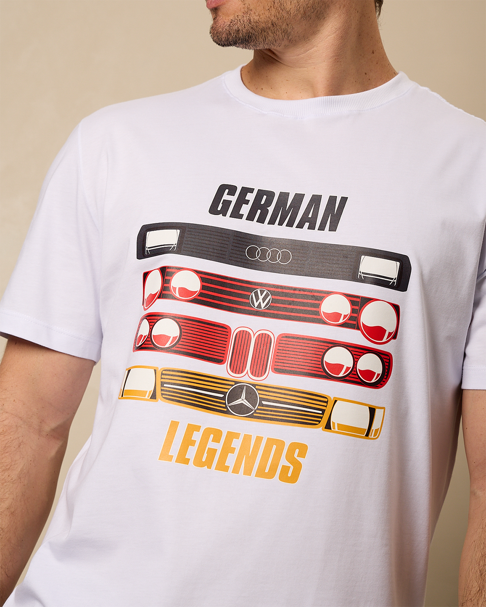 Camiseta German Legends | Branca