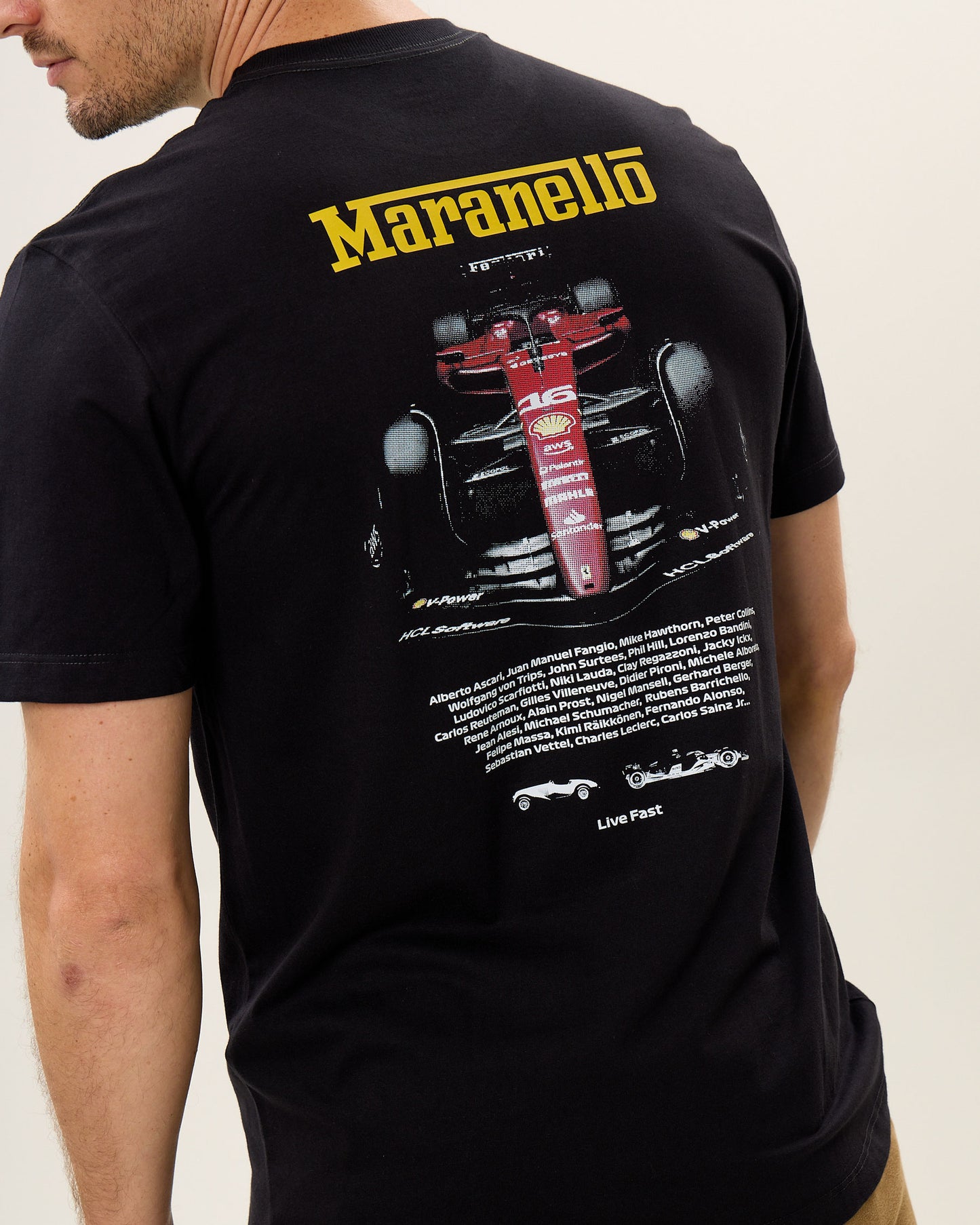Camiseta Maranello Legends - Live Fast
