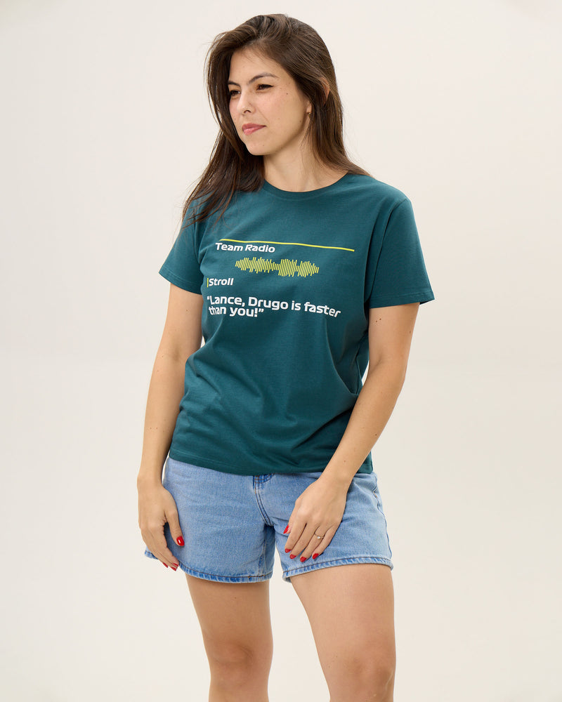 Camiseta Feminina - Lance, Drugo Is Faster Than You!