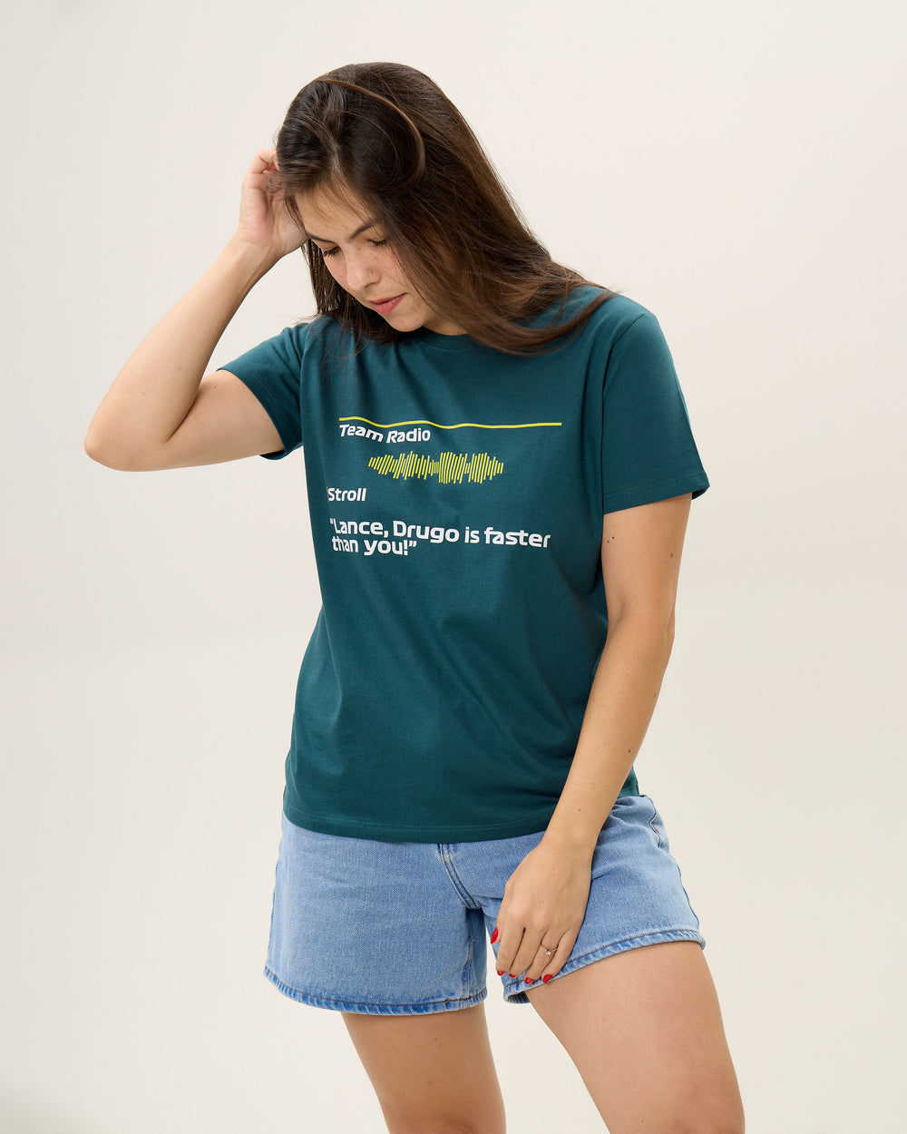 Camiseta Feminina - Lance, Drugo Is Faster Than You!
