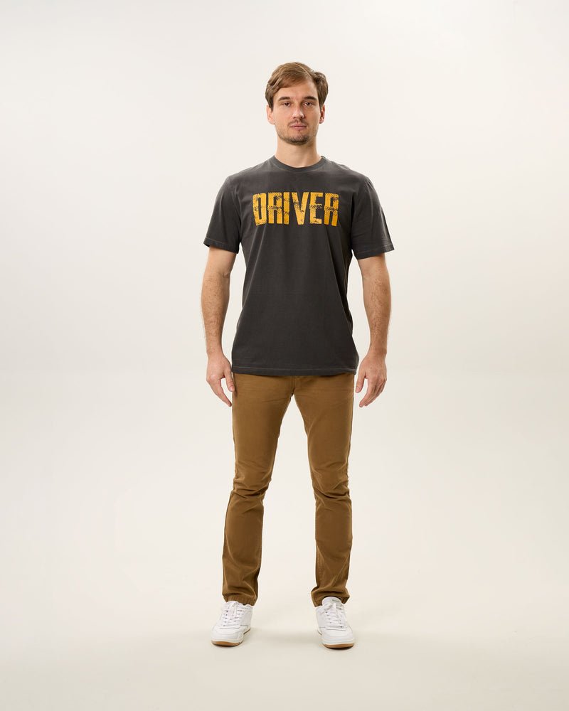 Camiseta Cinza Stone - Driver
