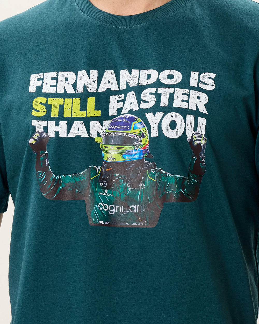 Camiseta Fernando Is Still Faster Than You