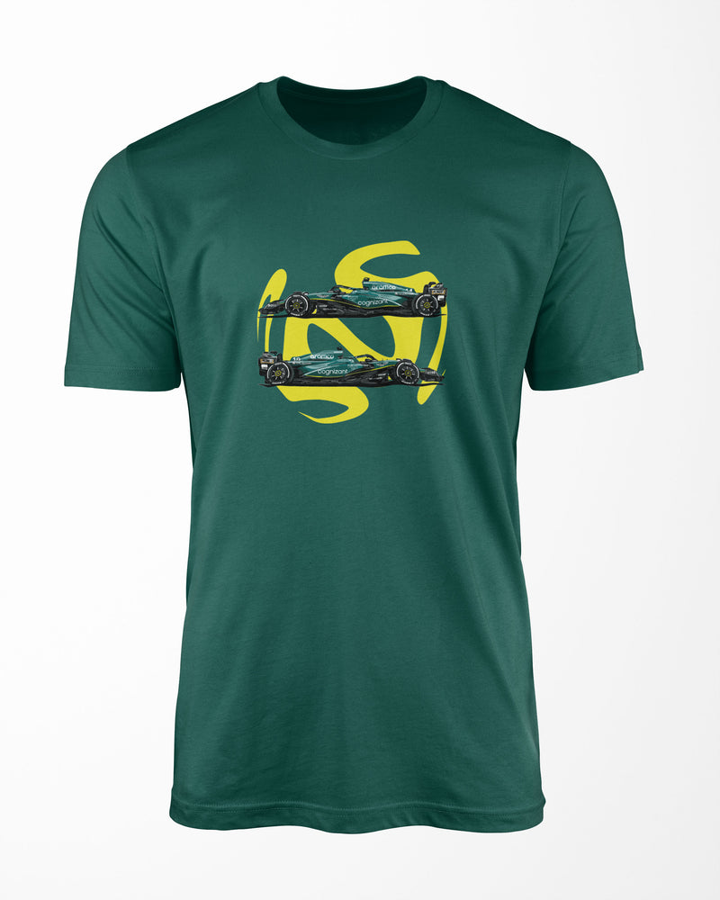 Camiseta Aston Martin Cars 2023 - Live Fast