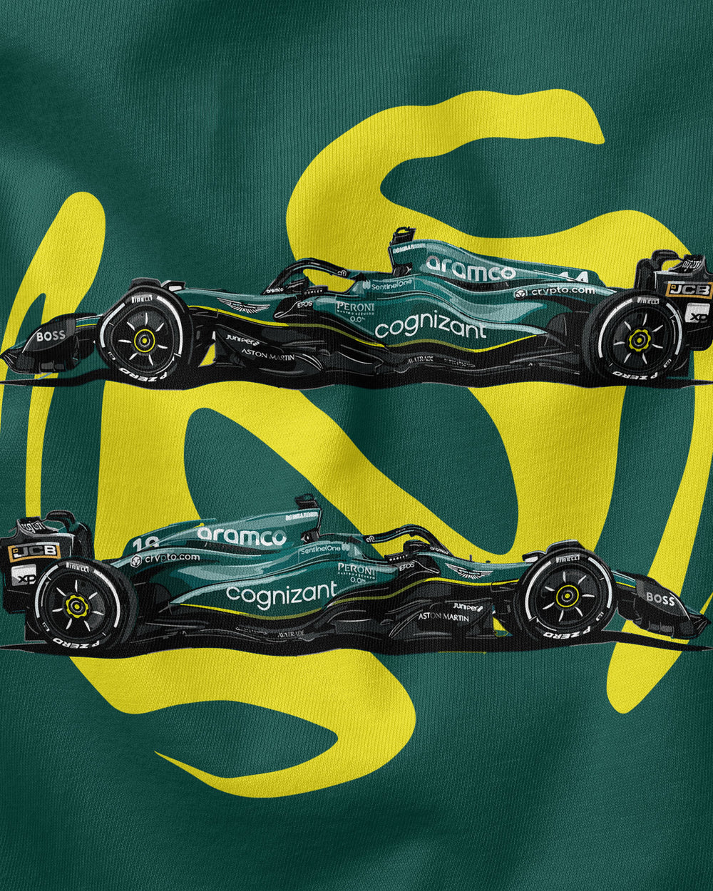 Camiseta Aston Martin Cars 2023 - Live Fast