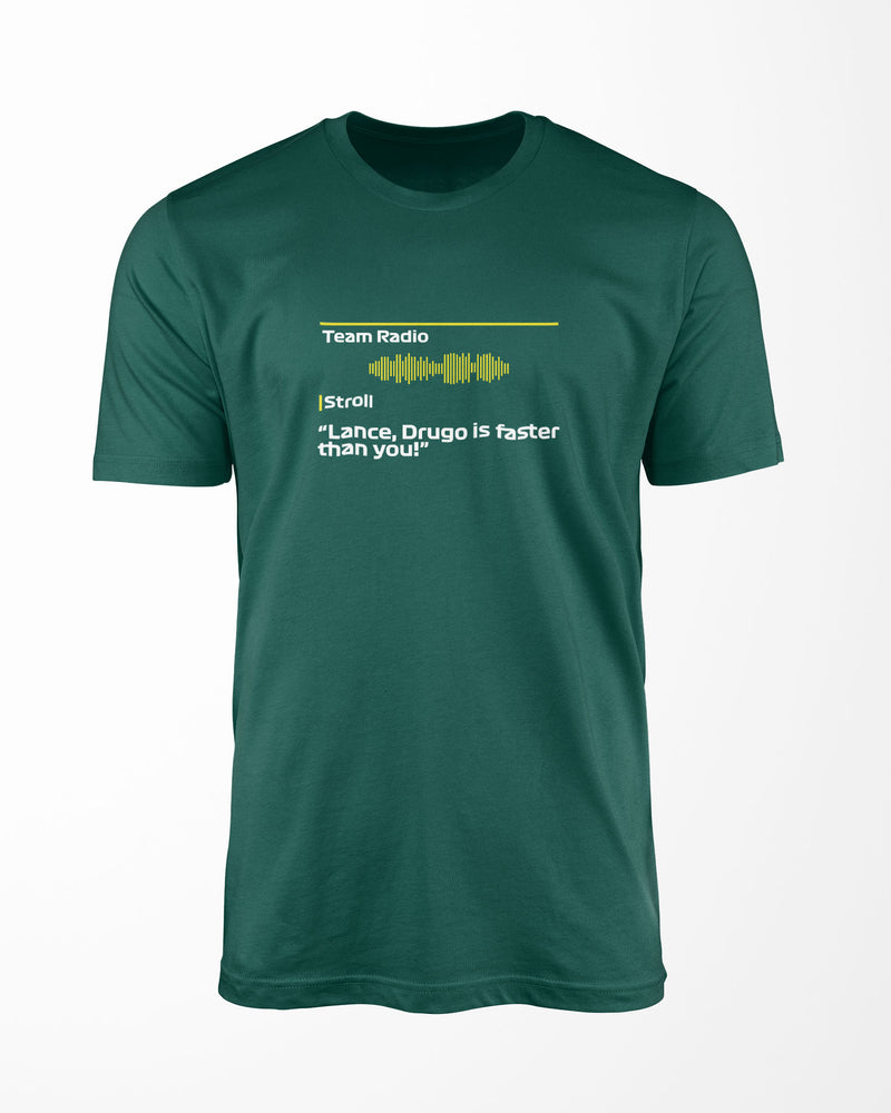 Camiseta Lance, Drugo Is Faster Than You!