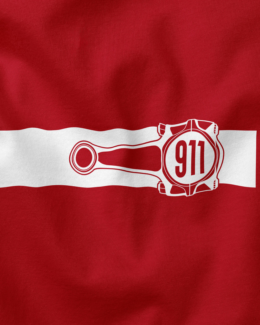 Camiseta 911 Parts | Vermelha