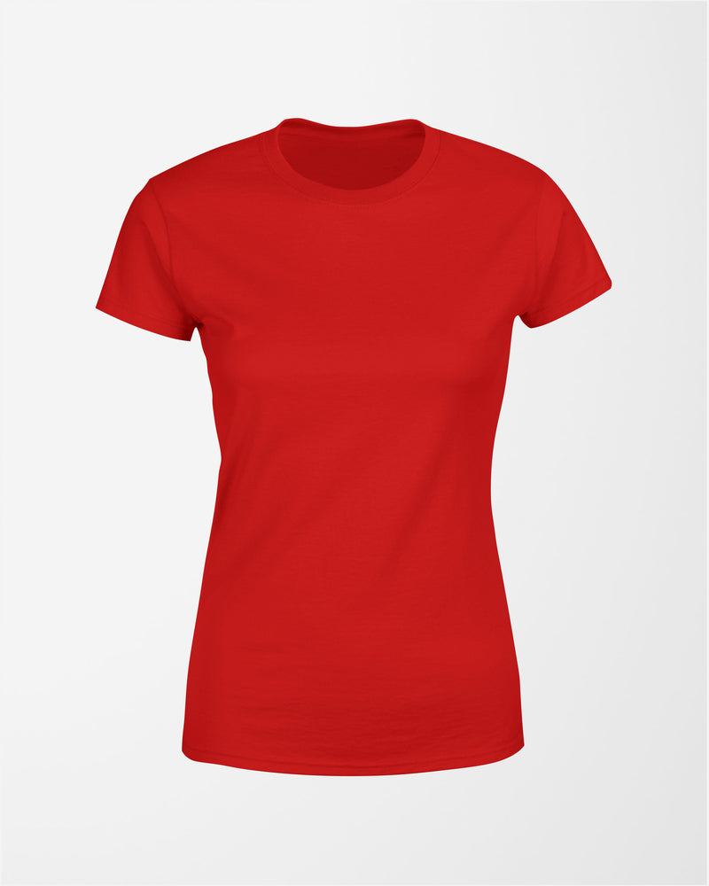 Camiseta Super Cotton - Básica Feminina Vermelha