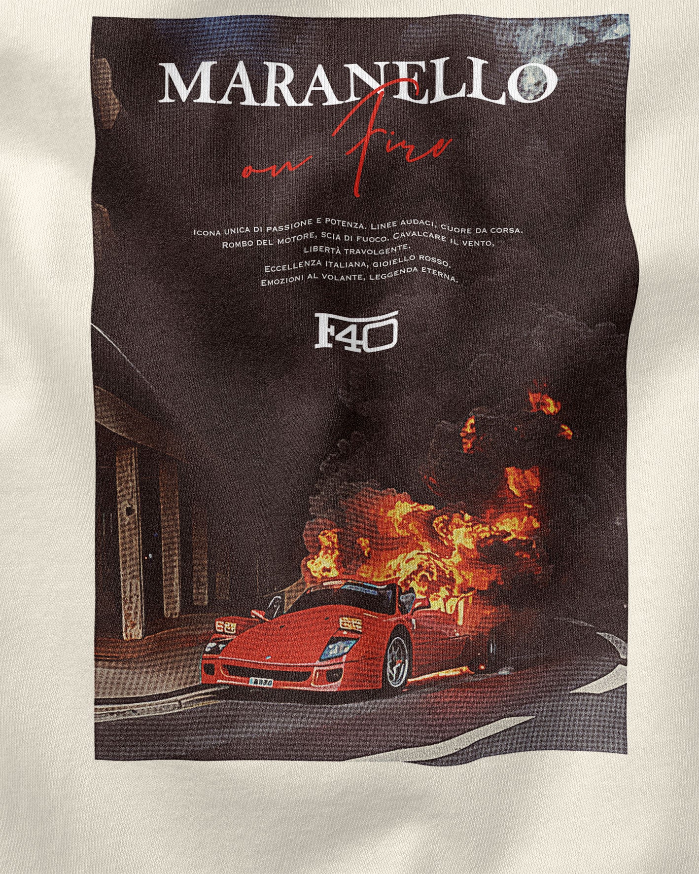 Camiseta Maranello On Fire