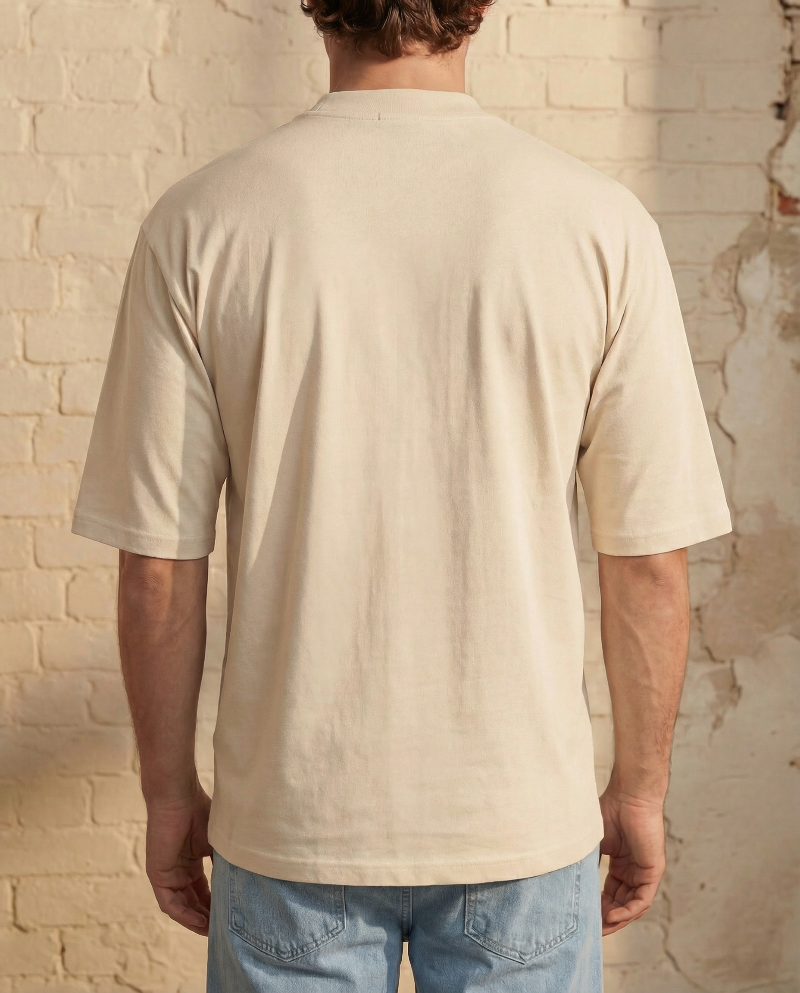 Camiseta Oversized Strong | Bege