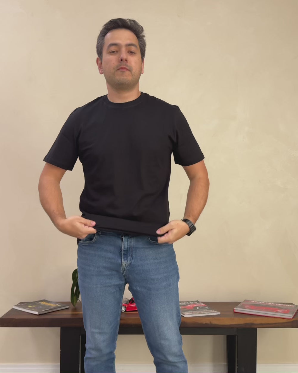 Camiseta Super Cotton - Básica Preta