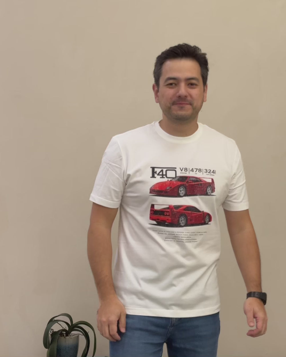 Camiseta F40